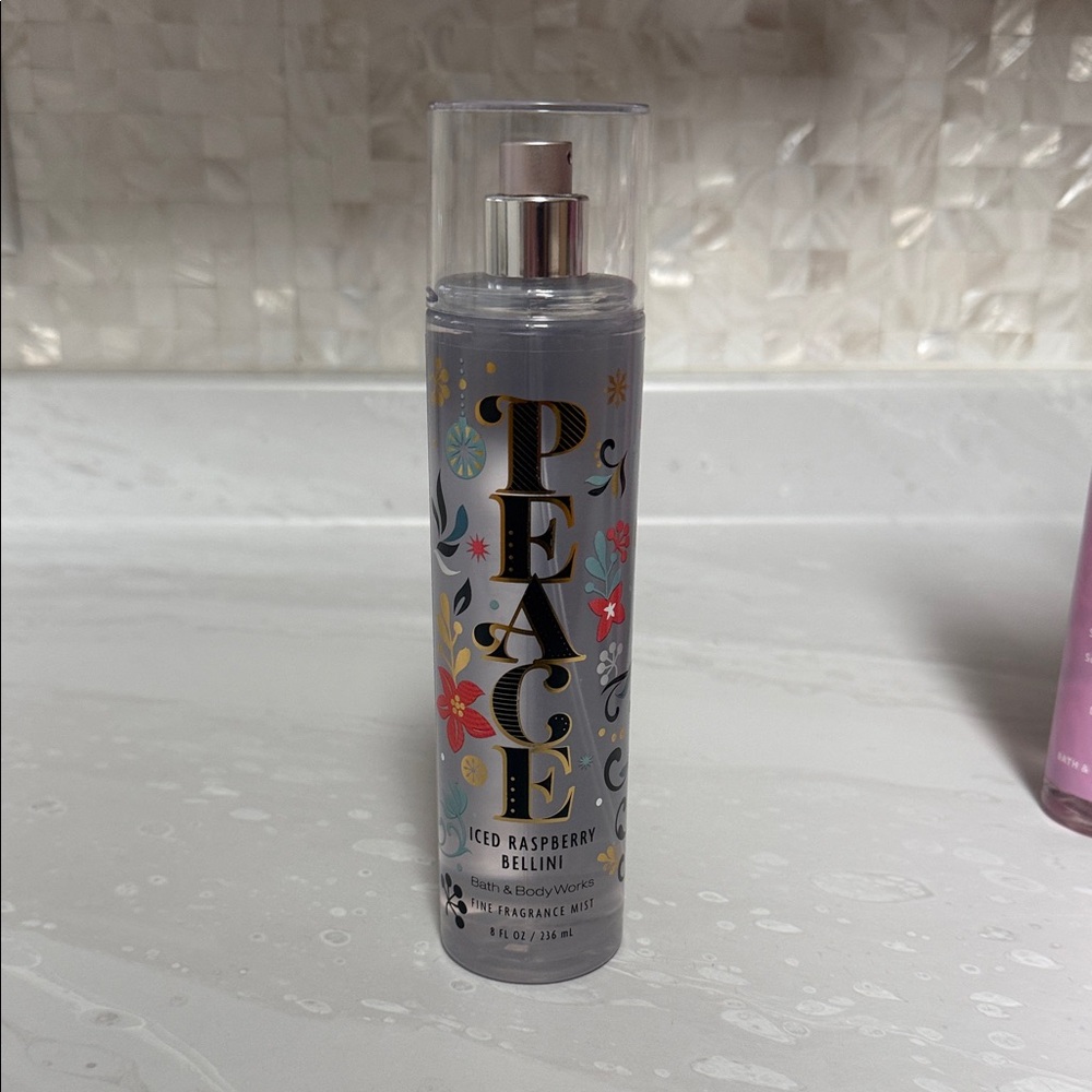 Bath & Body Works Peace Iced Raspberry Bellini Body Mist